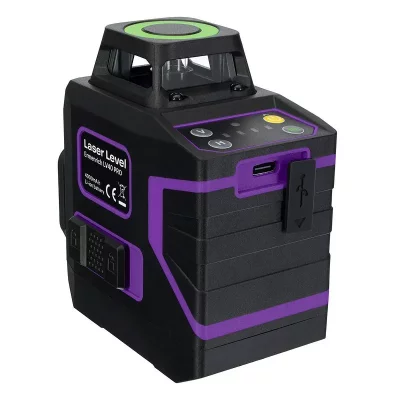 Лазерный уровень Ermenrich PRO LV40, фиолетовый