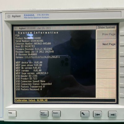 Анализатор спектра серии PSA Agilent E4440A (демонстрационный)