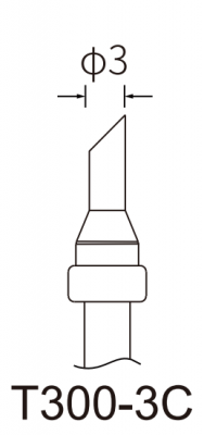 Наконечник Atten T300-3C