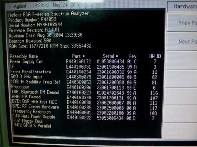 Анализатор спектра Agilent Technologies E4405B (демонстрационный)
